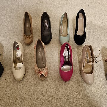 Verschiedene High-Heels 