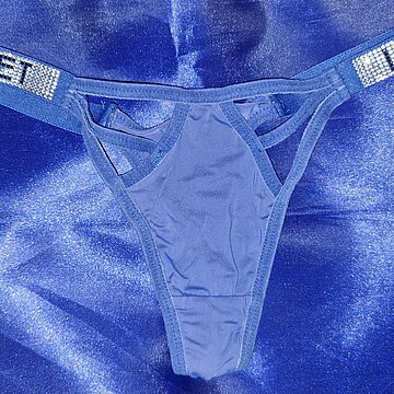 Sexy Slip mit heißem Strass extra feucht