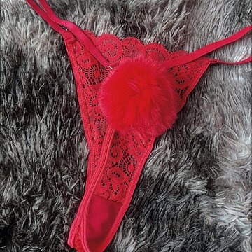 Tanga mit Puschel 🎀 