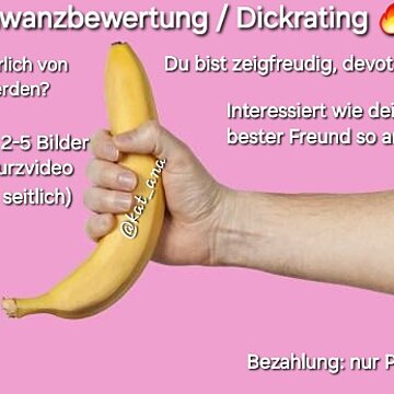 Dickrating/Schwanzbewertung🍆🧐🤏