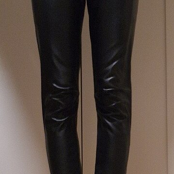 Leggins im Leder Look Gr.S
