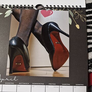 Fuß- Heels Kalender 2026